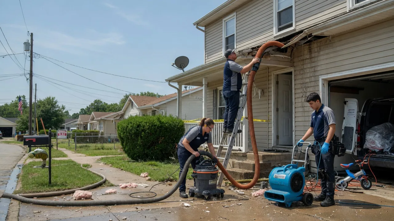 Water Damage Restoration in Matteson, IL near me